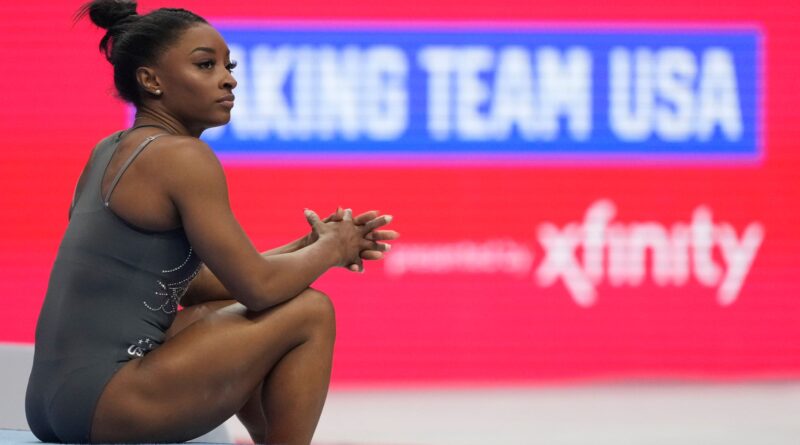 Kam beim Mehrkampf bei den US-Trials auf 58,650 Punkte: Simone Biles.