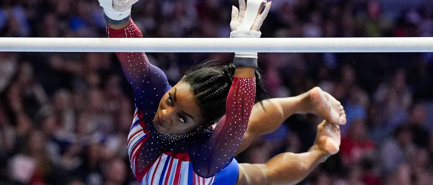 US-Superstar Simone Biles wird auch in Paris turnen.