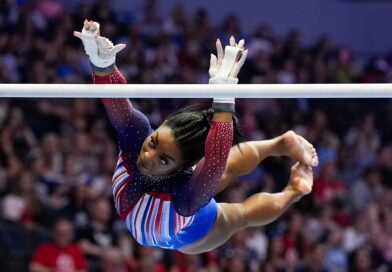 US-Superstar Simone Biles wird auch in Paris turnen.