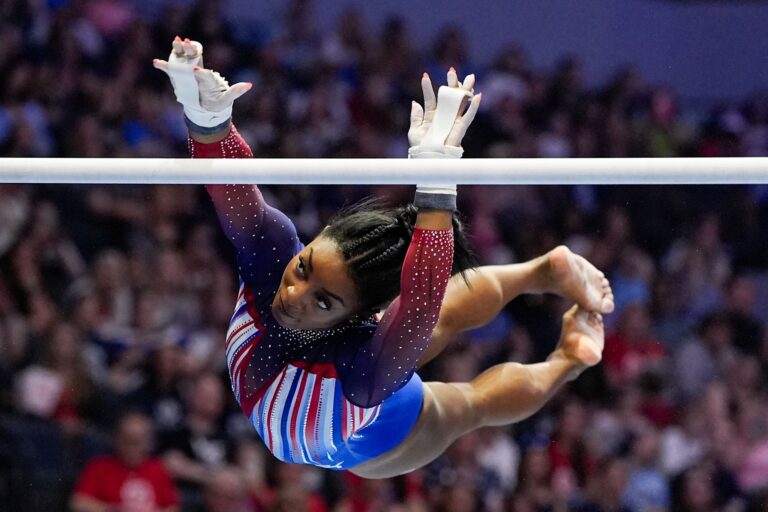 US-Superstar Simone Biles wird auch in Paris turnen.