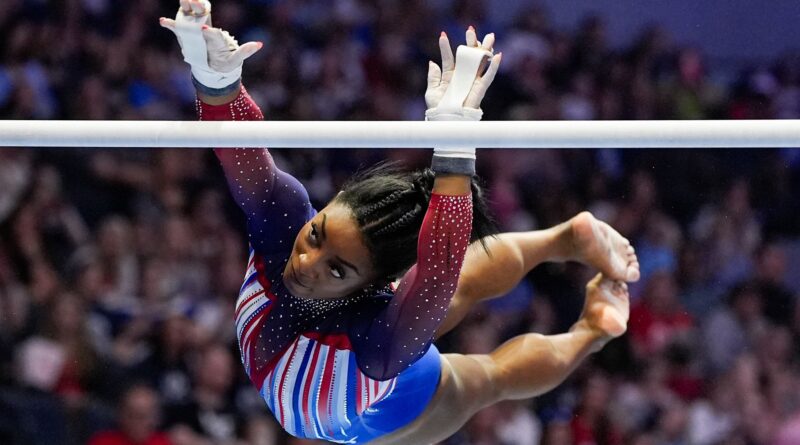 US-Superstar Simone Biles wird auch in Paris turnen.