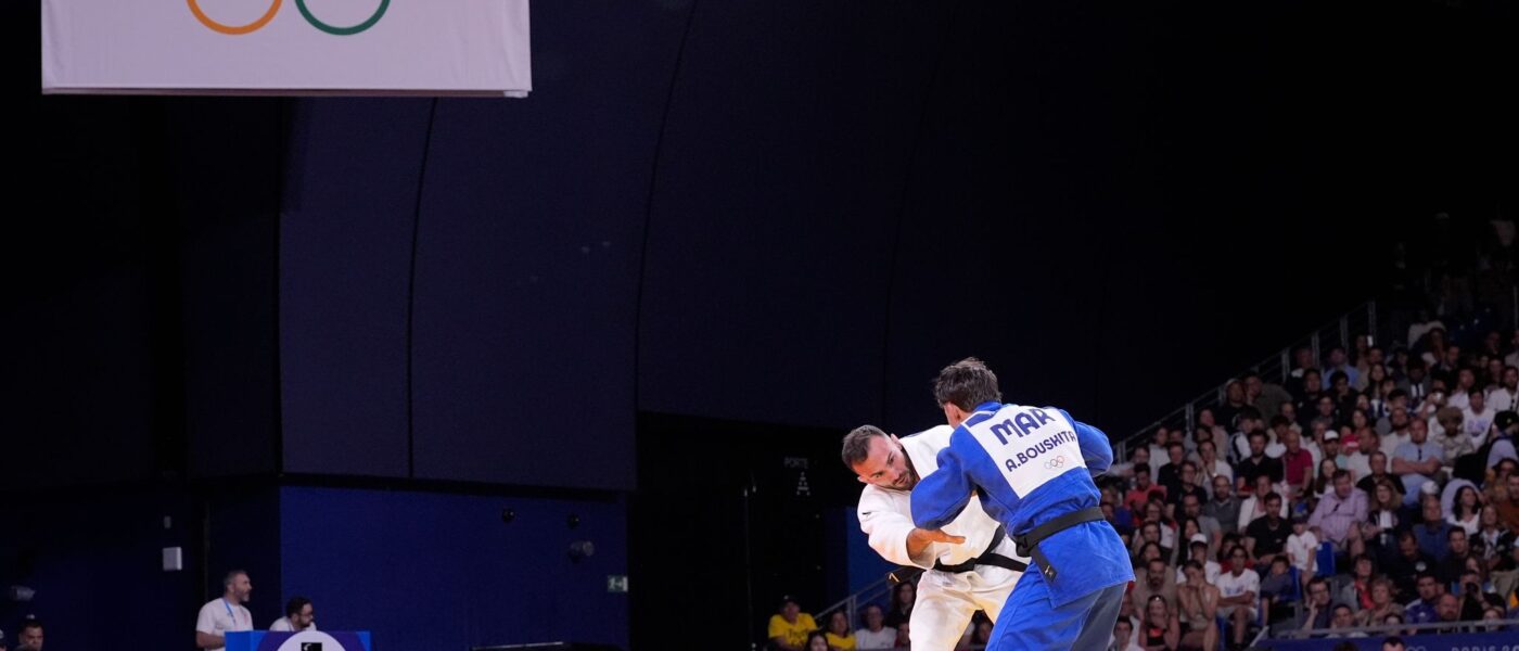 Die Judo-Kämpfe in Paris werden in der Champs-de-Mars-Arena ausgetragen.