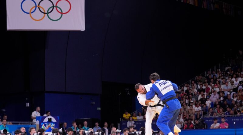 Die Judo-Kämpfe in Paris werden in der Champs-de-Mars-Arena ausgetragen.