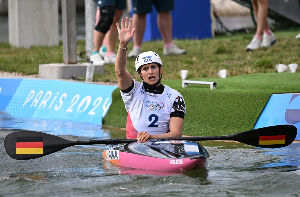 Ricarda Funk verpasst im Kajak-Einer die erhoffte Medaille.