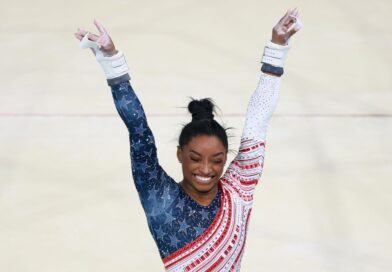 Hat allen Grund zum Jubeln: Simone Biles.