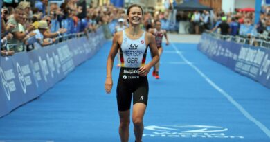 Lisa Tertsch sicherte sich beim Triathlon in Hamburg den zweiten Platz.