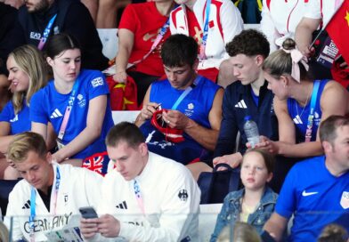 Thomas Daley strickt - und springt zwei Tage später zu Silber.