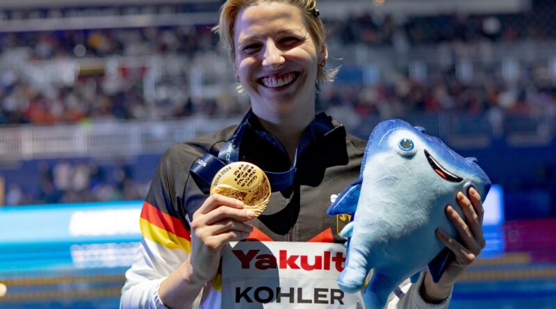 Angelina Köhler tritt als Weltmeisterin bei Olympia an.