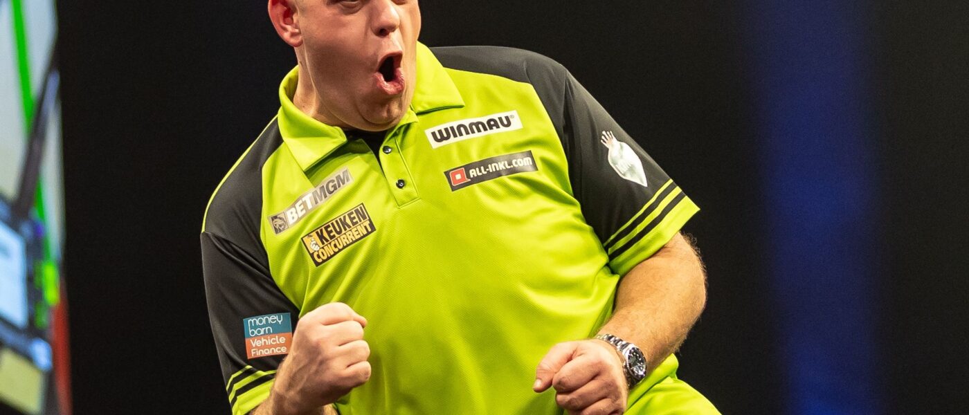 Van Gerwen ist im Finale leichter Außenseiter.