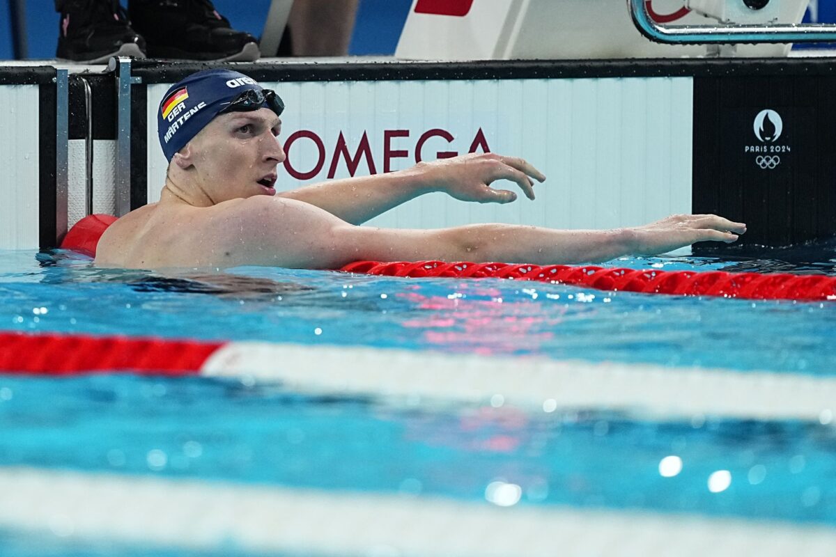 Lukas Märtens hat das Finale über 200 Meter Rücken erreicht.