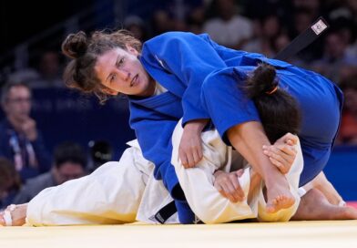 Miriam Butkereit (oben) holt in Paris die erste Medaille für das deutsche Judo-Team.