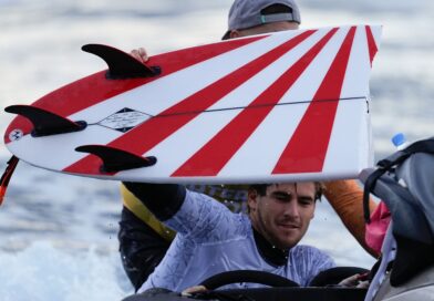 Die Wellen vor Tahiti sind gefürchtet und können sogar Surfbretter zerschmettern.