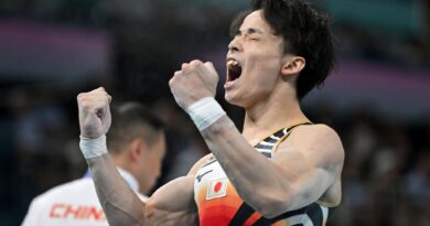 Die Turner aus Japan gewinnen Gold im Team-Finale.