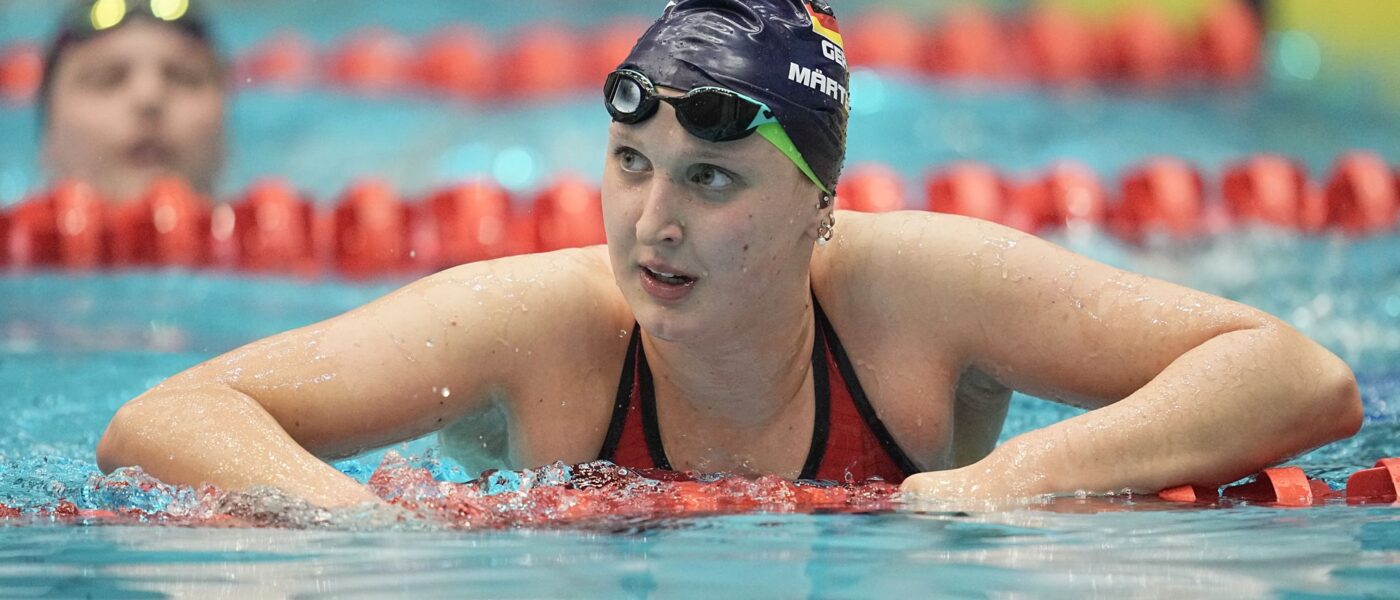 Leonie Märtens schwimmt bei den Olympischen Spielen in Paris auch das Freiwasserrennen über 10 Kilometer.