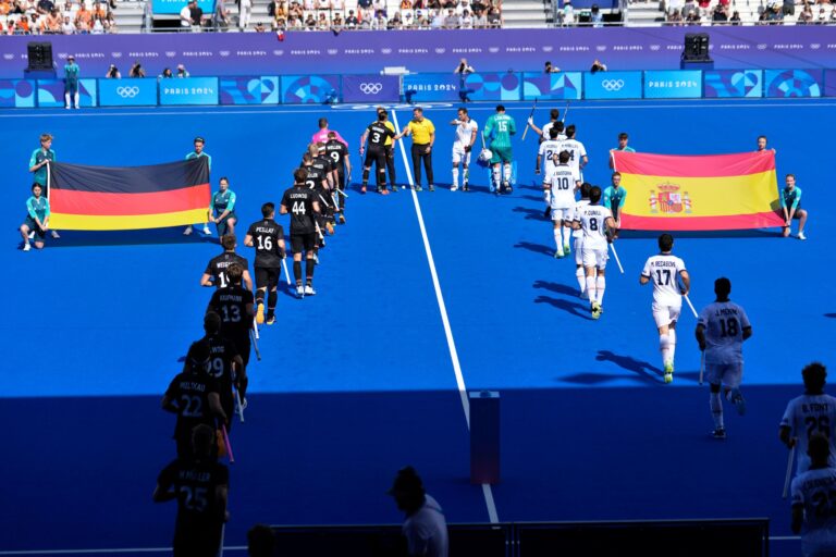 Vor dem Spiel gegen Spanien herrschte beim deutschen Hockey-Team noch Zuversicht.