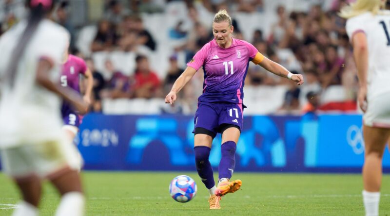 Am Mittwoch sind die deutschen Fußballerinnen um Alexandra Popp gefordert.