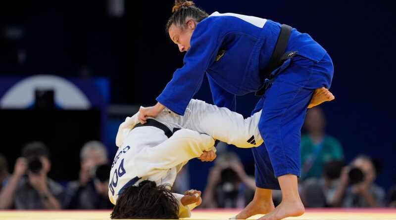 Für Judoka Katharina Menz war in der Klasse bis 48 Kilogramm früh Schluss.