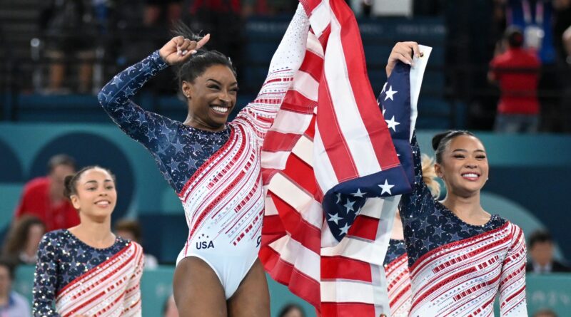 Simone Biles ist ist Vorbild im US-Team.