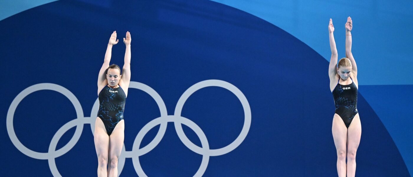 Lena Hentschel und Jette Müller verpassen im Olympia-Synchronspringen eine Medaille.