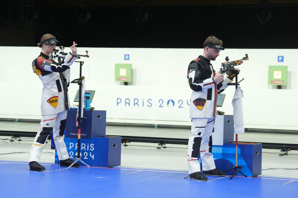 Das Duo Anna Janßen und Maximilian Ulbrich verpasste die Bronze-Medaille.