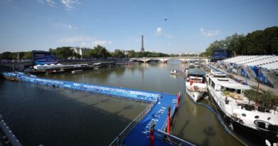 Für die Triathleten fiel auch das Abschlusstraining in der Seine aus.