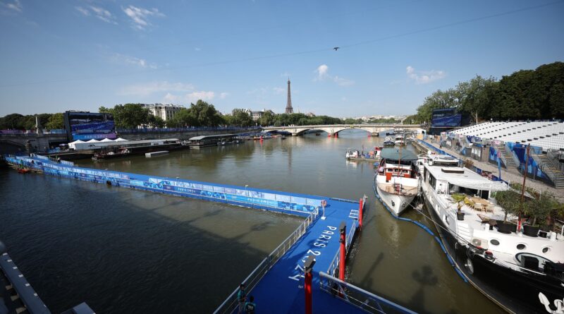 Für die Triathleten fiel auch das Abschlusstraining in der Seine aus.