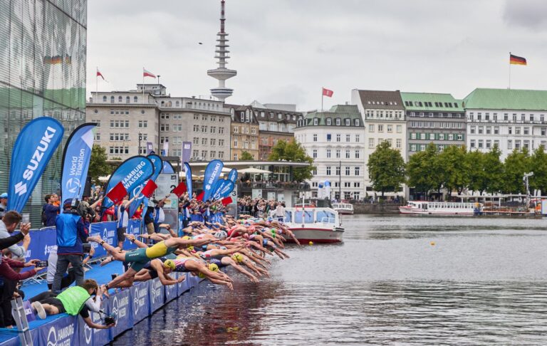 Triathlet Lasse Lührs hat in Hamburg das Podium verpasst.