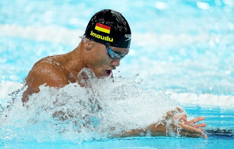 Imoudo holt im Ausschwimmen gegen einen Italiener den Olympia-Finalplatz.