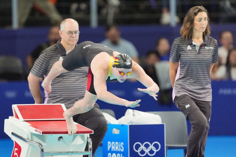 Angelina Köhler ist ins Finale über 100 Meter Schmetterling geschwommen.