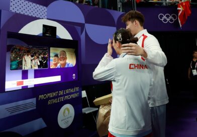 Nicht nur der Olympiasieg sorgt bei Badmintonspielerin Huang Yaqiong für große Freude.