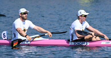 Das Duo Max Lemke und Jacob Schopg gehört auch im Zweier-Kajak zu den Favoriten.