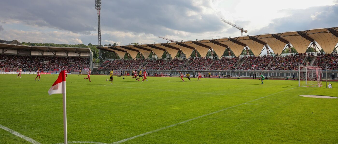 Das Steigerwaldstadion in Erfurt. Der Club sucht einen Trikotpsonsor per Gewinnspiel.