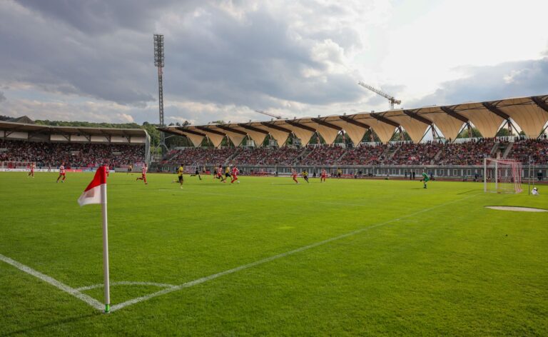 Das Steigerwaldstadion in Erfurt. Der Club sucht einen Trikotpsonsor per Gewinnspiel.