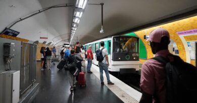 Die Metro galt als wunder Punkt von Olympia in Paris, aber der Verkehr läuft reibungslos.