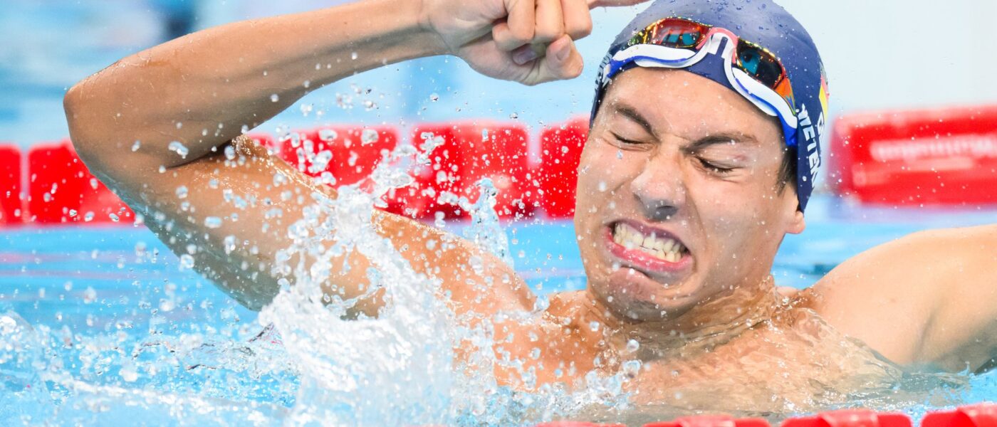 Maurice Wetekam holt Bronze für Deutschland.