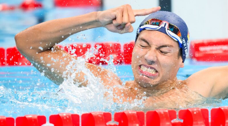 Maurice Wetekam holt Bronze für Deutschland.