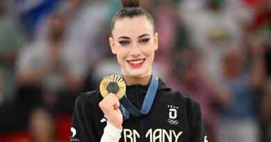 Darja Varfolomeev ist erste deutsche Gymnastik-Olympiasiegerin.