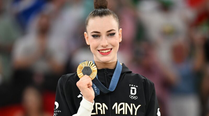 Darja Varfolomeev ist erste deutsche Gymnastik-Olympiasiegerin.