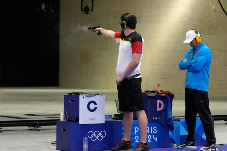 Florian Peter eine Medaille bei den Olympischen Spielen knapp verpasst.