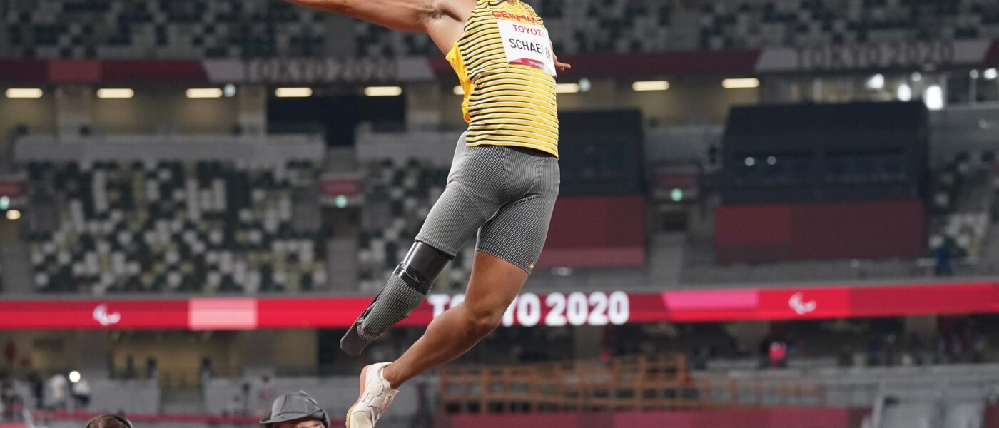 Léon Schäfer peilt bei den Paralympics-Gold im Weitsprung an.