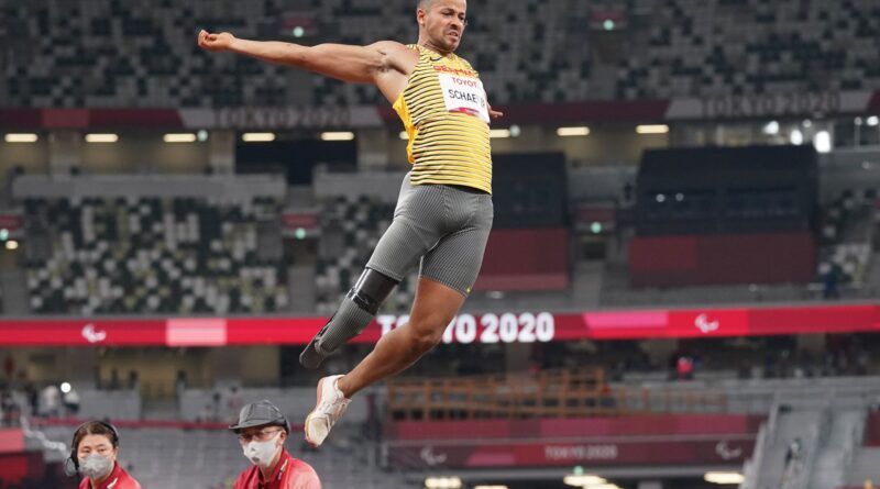 Léon Schäfer peilt bei den Paralympics-Gold im Weitsprung an.