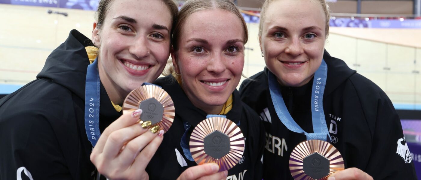 Am Ende können die Teamsprinterinnen doch über Bronze jubeln.