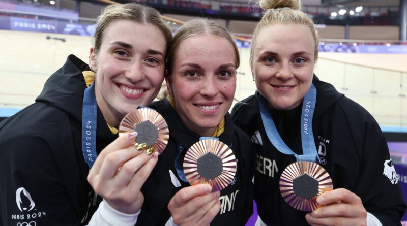 Am Ende können die Teamsprinterinnen doch über Bronze jubeln.