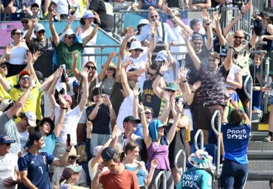 Die Olympischen Spiele locken viele Besucher aus dem Ausland.