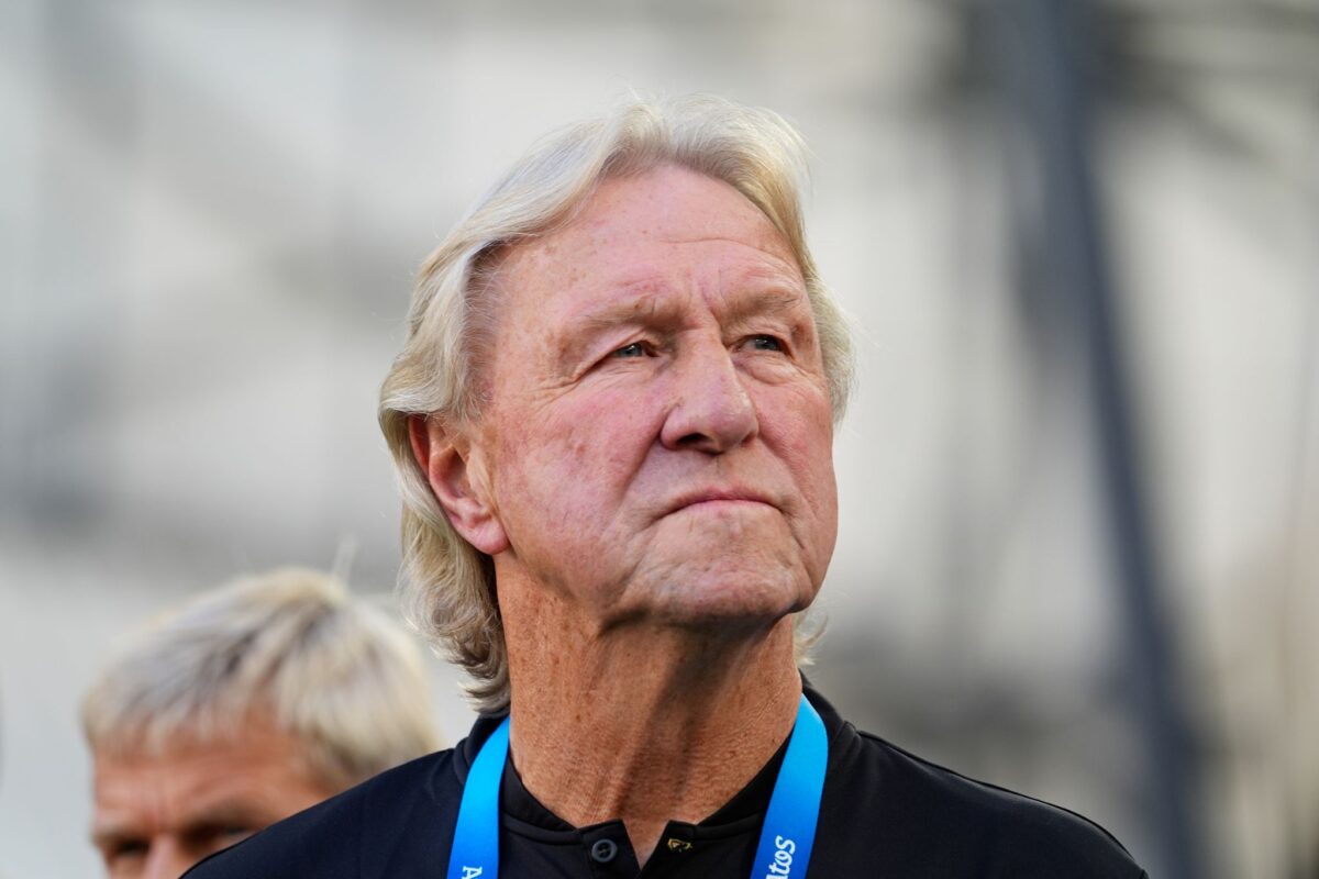 Horst Hrubesch hofft auf den Finaleinzug mit den deutschen Fußballerinnen.