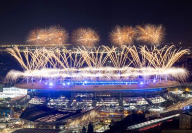 Mit einem Feuerwerk über dem Stade de France endete Olympia in Paris.