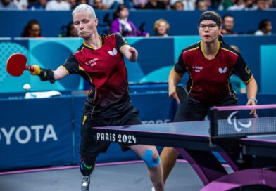 Stephanie Grebe und Juliane Wolf kämpfen um die Goldmedaille.