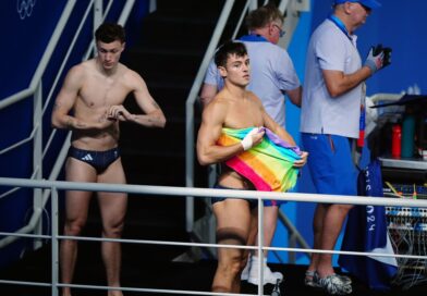 Wasserspringer Tom Daley (r) ist eine Ikone der LGBTQI+-Community.