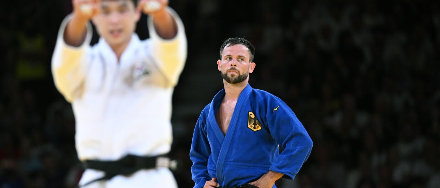 Fassungslos: Igor Wandtke (r.) nach dem verlorenen Bronze-Kampf gegen Südkorea.