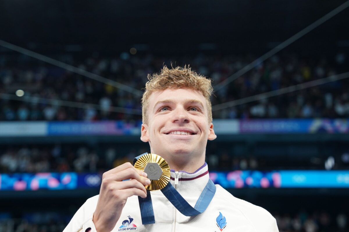 Léon Marchand holte in Paris viermal olympisches Gold.